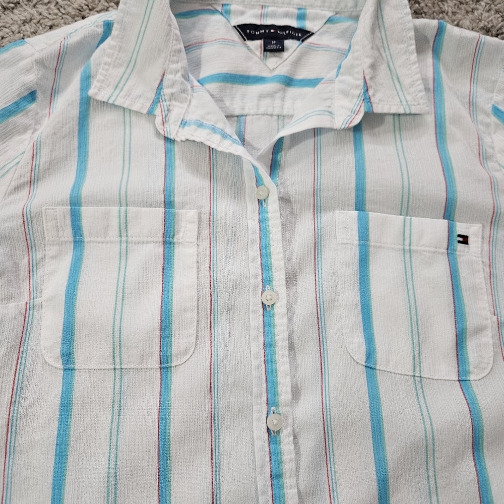 Tommy Hilfiger Boy's Button down - Picture 5 of 8